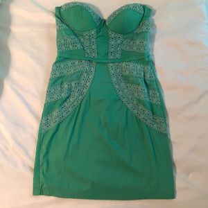 Minuet strapless dress